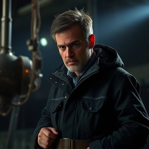 Photo de Marc Lambert, acteur jouant le rôle de l'ingénieur Antoine Lefevre.