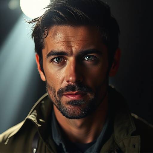 Photo de Marc Leclerc, acteur interprétant le rôle d'Antoine Rossi.