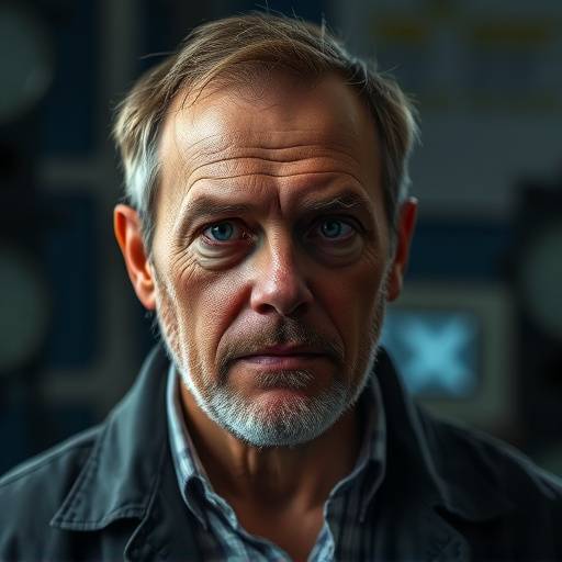 Photo de Pierre Dupont, acteur jouant le rôle du physicien Théo Rossi.