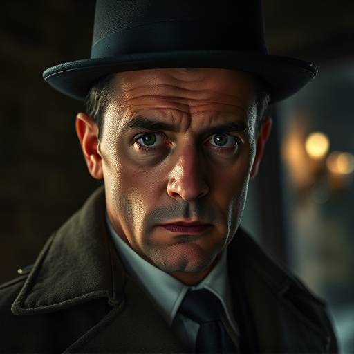 Portrait de Louis Dubois dans le rôle de l'Inspecteur Antoine Laville